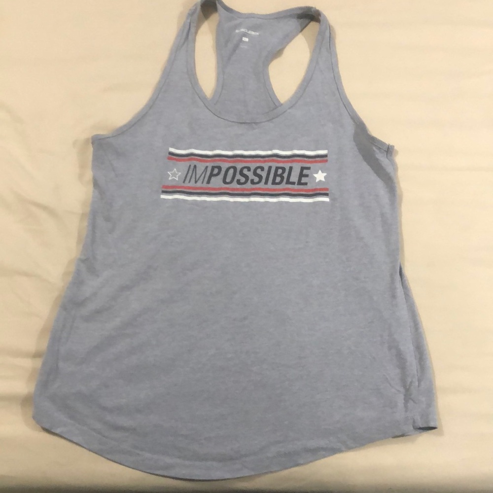 XXL racerback workout tank